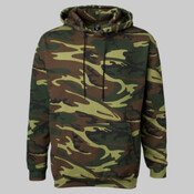 Camouflage Pullover Hooded Sweatshirt