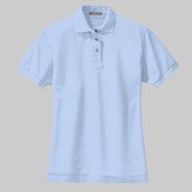 Ladies Pique Knit Polo